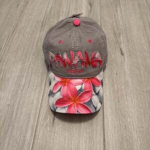 Panama Floral Hat by Robin Ruth Multicolor Snapback